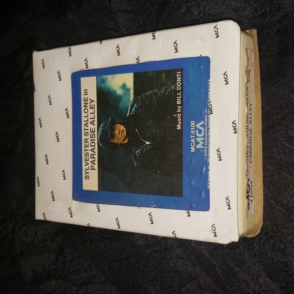 Vintage Sylvester Stallone MCA 8 Track Original Soundtrack Paradise Alley - Picture 2 of 7